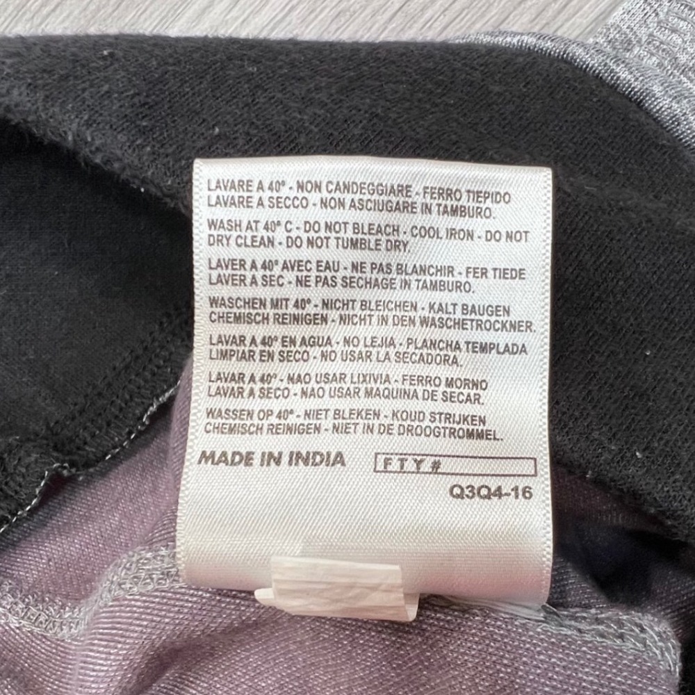 Kappa Sappho Grey Space Dye Straight Leg Activewear Pants XXL KPAW16 - Picture 5 of 12